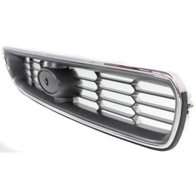 Rareelectrical - New Chrome Shell Grille Assembly Compatible With Subaru Legacy L 35Th Anniversary 4 Cyl 2.5L Legacy - Image 2