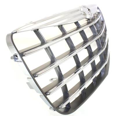 Rareelectrical - New Grille Assembly Compatible With Chrysler Sebring Lx 4 Cyl 2.4L Sebring Tsi 6 Cyl 2.7L Sebring Lx - Image 3