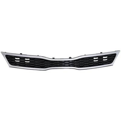 Rareelectrical - New Grille Assembly Compatible With Kia Rio Lx 4 Cyl 1.6L Rio Sx 4 Cyl 1.6L Rio Ex 4 Cyl 1.6L - Image 2