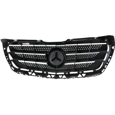 Rareelectrical - New Black Grille Assembly Compatible With Mercedes Benz Sprinter 3500 Base 6 Cyl 3.0L Sprinter 2500 - Image 5