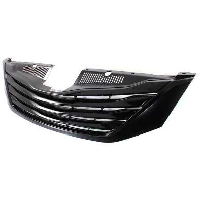 Rareelectrical - New Black Grille Assembly Compatible With Toyota Sienna Base 6 Cyl 3.5L Sienna L 6 Cyl 3.5L Sienna - Image 2