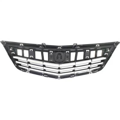 Rareelectrical - New Textured Black Grille Assembly Compatible With Acura Tsx Premium 4 Cyl 2.4L Tsx Tech 4 Cyl 2.4L - Image 5