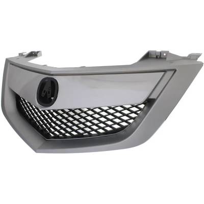 Rareelectrical - New Painted Silver Grille Assembly Compatible With Acura Mdx Base 6 Cyl 3.7L 2010-2013 Ac1200118 - Image 2