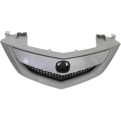 Rareelectrical - New Painted Silver Grille Assembly Compatible With Acura Mdx Base 6 Cyl 3.7L 2010-2013 Ac1200118 - Image 4