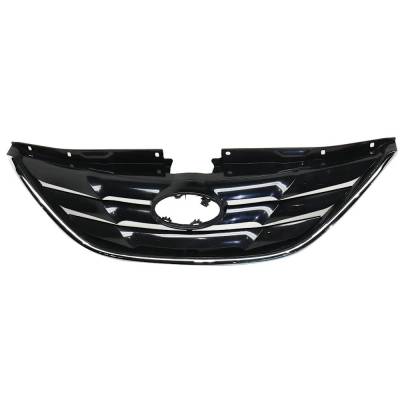 New Paintable Grille Assembly Compatible With Hyundai Sonata Limited 4 Cyl 2.0L Sonata 2.0T Limited