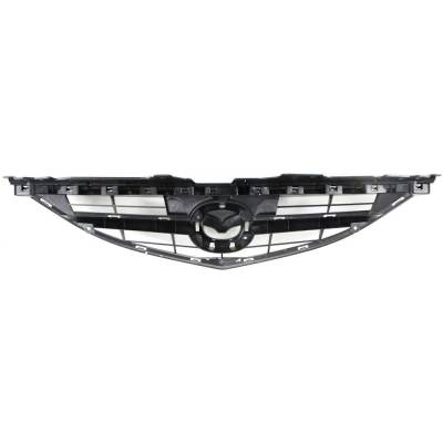 Rareelectrical - New Grille Assembly Compatible With Mazda 6 Gt 4 Cyl 2.5L 6 Gt 6 Cyl 3.7L 6 I 4 Cyl 2.5L 6 S 6 Cyl - Image 4