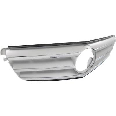 Rareelectrical - New Painted Silver Grille Assembly Compatible With Mercedes Benz C350 Base 6 Cyl 3.5L C250 Luxury 4 - Image 3