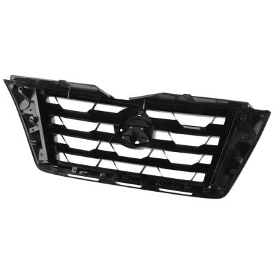 Rareelectrical - New Painted Black Grille Assembly Compatible With Nissan Armada Sl 8 Cyl 5.6L Armada Platinum 8 Cyl - Image 5