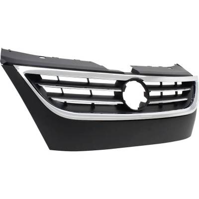 Rareelectrical - New Primed Black Grille Assembly Compatible With Volkswagen Cc Lux 4 Cyl 2.0L Passat Cc Highline 4 - Image 2