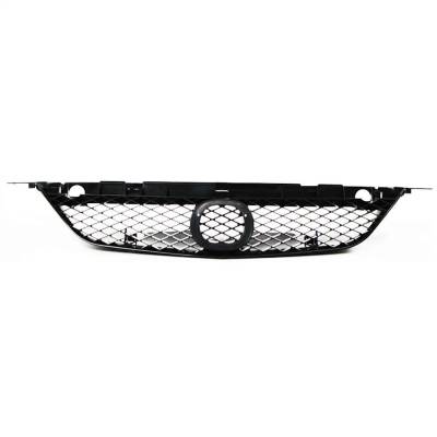 Rareelectrical - New Black Grille Assembly Compatible With Mazda Protege Es 4 Cyl 2.0L Protege Lx 4 Cyl 1.6L Protege - Image 1