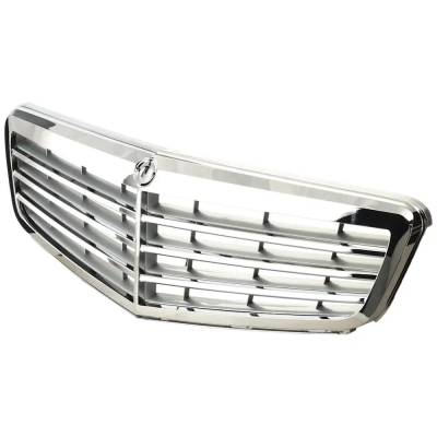 Rareelectrical - New Painted Gray Grille Assembly Compatible With Mercedes Benz C300 Base 6 Cyl 3.0L C300 Luxury 6 - Image 2