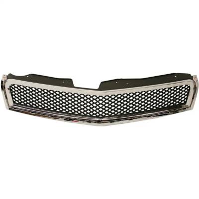 New Grille Assembly Compatible With Chevrolet Traverse Lt 6 Cyl 3.6L Traverse Ls 6 Cyl 3.6L