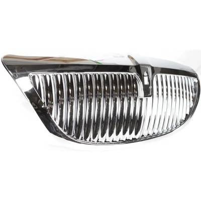 Rareelectrical - New Chrome Grille Assembly Compatible With Lincoln Town Car Cartier L 8 Cyl 4.6L Town Car Signature - Image 3