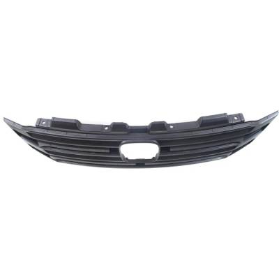 Rareelectrical - New Textured Black Grille Assembly Compatible With Honda Pilot Lx 6 Cyl 3.5L Pilot Ex 6 Cyl 3.5L - Image 4