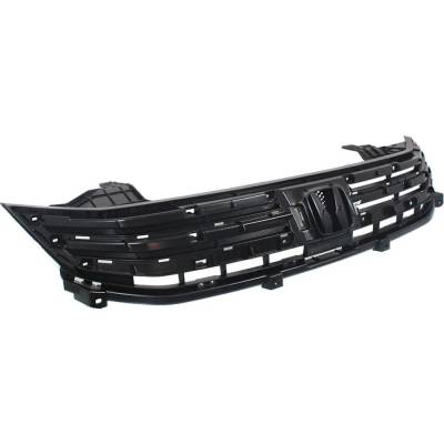 Rareelectrical - New Painted Black Grille Assembly Compatible With Honda Insight Lx 4 Cyl 1.3L Insight Base 4 Cyl - Image 3