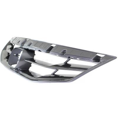 Rareelectrical - New Painted Gray Grille Assembly Compatible With Honda Accord Ex 6 Cyl 3.5L Accord Ex 4 Cyl 2.4L - Image 2