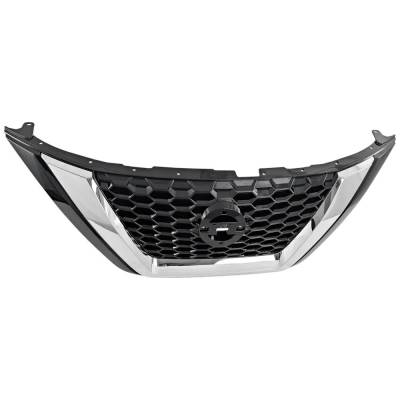 Rareelectrical - New Grille Assembly Compatible With Nissan Murano Platinum 6 Cyl 3.5L Murano Sl 6 Cyl 3.5L Murano Sv - Image 2