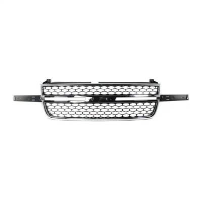 New Grille Assembly Compatible With Chevrolet Silverado 1500 Classic Ss 8 Cyl 6.0L Silverado 1500 Ss