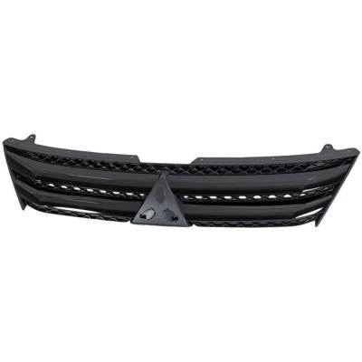 New Black Shell Grille Assembly Compatible With Mitsubishi Eclipse Cross Le 4 Cyl 1.5L Eclipse Cross