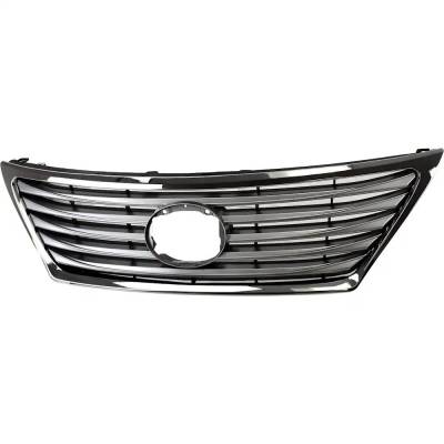 New Chrome Shell Grille Assembly Compatible With Lexus Ls460 L 8 Cyl 4.6L Ls460 Base 8 Cyl 4.6L