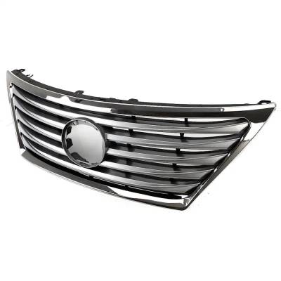 Rareelectrical - New Chrome Shell Grille Assembly Compatible With Lexus Ls460 L 8 Cyl 4.6L Ls460 Base 8 Cyl 4.6L - Image 2