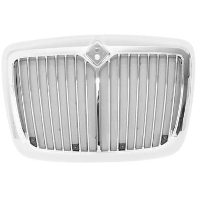Rareelectrical - New Chrome Grille Assembly Compatible With International Prostar Pro Lf627 Premium 6 Cyl 12.4L - Image 2