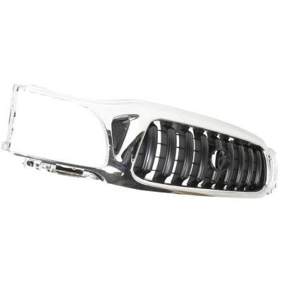 Rareelectrical - New Chrome Shell Grille Assembly Compatible With Toyota Tacoma Base 6 Cyl 3.4L Tacoma Pre Runner 4 - Image 3