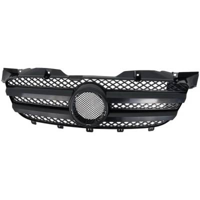 New Textured Black Grille Assembly Compatible With Mercedes Benz Sprinter 3500 Base 6 Cyl 3.0L