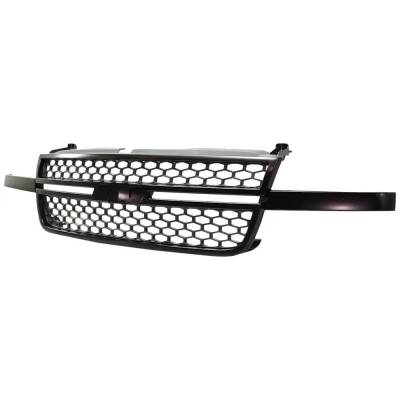 Rareelectrical - New Grille Assembly Compatible With Chevrolet Silverado 1500 Classic Ss 8 Cyl 6.0L Silverado 1500 Ss - Image 3