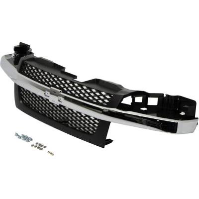 Rareelectrical - New Grille Assembly Compatible With Chevrolet Colorado Ls 5 Cyl 3.7L Colorado Wt 4 Cyl 2.8L Colorado - Image 2