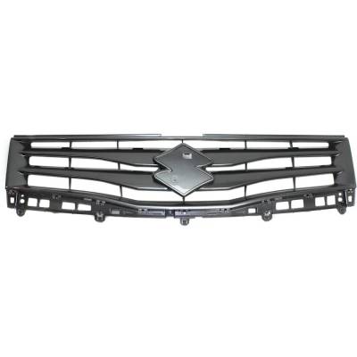 New Grille Assembly Compatible With Suzuki Grand Vitara Limited 4 Cyl 2.4L Grand Vitara Base 4 Cyl