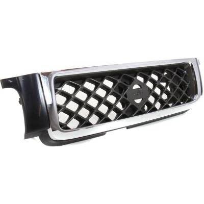 Rareelectrical - New Grille Assembly Compatible With Nissan Pathfinder Se 6 Cyl 3.5L Pathfinder Se 6 Cyl 3.3L - Image 3