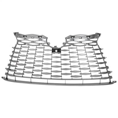 Rareelectrical - New Silver Gray Grille Assembly Compatible With Lexus Rx350h Premium 4 Cyl 2.5L Rx350 Premium 4 Cyl - Image 2