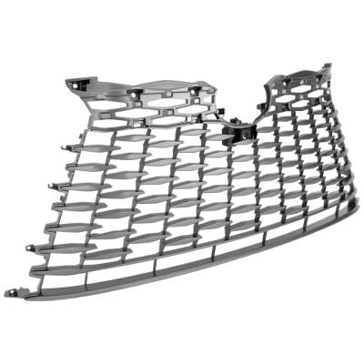 Rareelectrical - New Silver Gray Grille Assembly Compatible With Lexus Rx350h Premium 4 Cyl 2.5L Rx350 Premium 4 Cyl - Image 3