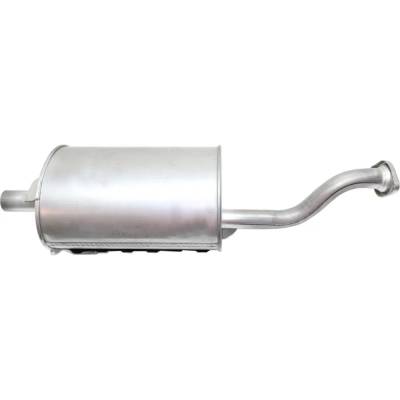 Rareelectrical - New Aluminized Steel Muffler Compatible With Honda Civic Si 4 Cyl 1.6L Civic Dx 4 Cyl 1.6L Civic Vx - Image 3
