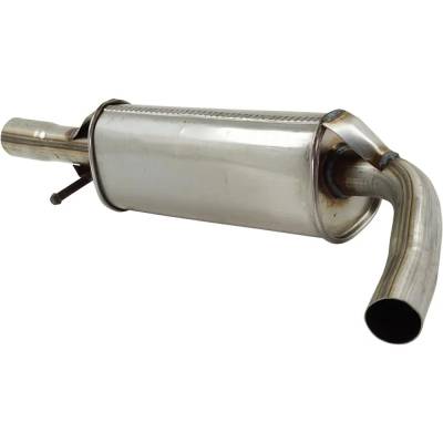 New Aluminized Steel Muffler Compatible With Volkswagen Golf City Base 4 Cyl 2.0L Beetle Base 4 Cyl