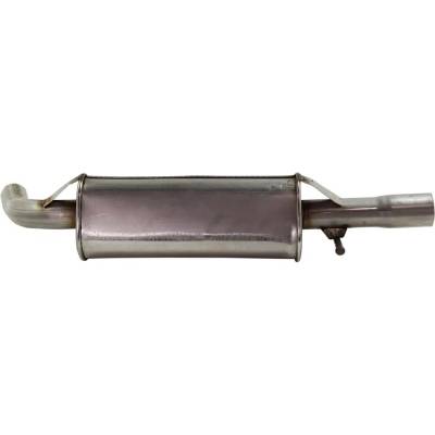 Rareelectrical - New Aluminized Steel Muffler Compatible With Volkswagen Golf City Base 4 Cyl 2.0L Beetle Base 4 Cyl - Image 5