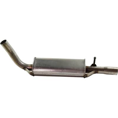 Rareelectrical - New Aluminized Steel Muffler Compatible With Volkswagen Golf City Base 4 Cyl 2.0L Beetle Base 4 Cyl - Image 6