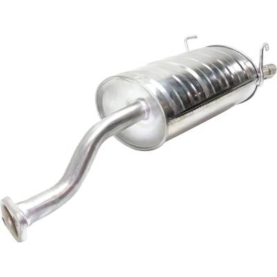 Rareelectrical - New Stainless Steel Muffler Compatible With Honda Civic Si 4 Cyl 1.7L Civic Value Package 4 Cyl 1.7L - Image 2