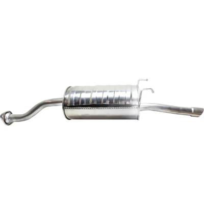 Rareelectrical - New Stainless Steel Muffler Compatible With Honda Civic Si 4 Cyl 1.7L Civic Value Package 4 Cyl 1.7L - Image 5