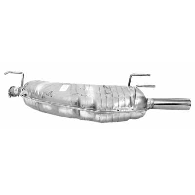 New Stainless Steel Muffler Compatible With Saturn L300 1 4 Cyl 2.2L L200 Base 4 Cyl 2.2L Lw1 Base 4