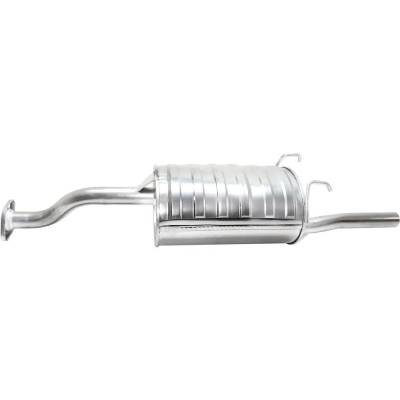 Rareelectrical - New Stainless Steel Muffler Compatible With Acura Honda Civic Dx 4 Cyl 1.6L El Base 4 Cyl 1.6L Civic - Image 6