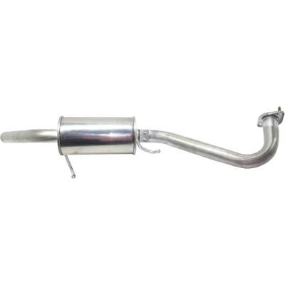 Rareelectrical - New Stainless Steel Muffler Compatible With Honda Civic Si 4 Cyl 1.7L Civic Value Package 4 Cyl 1.7L - Image 6