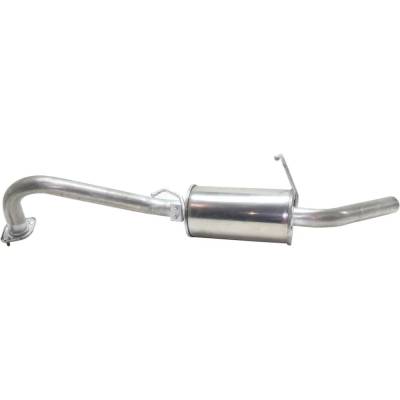 Rareelectrical - New Stainless Steel Muffler Compatible With Honda Civic Value Package 4 Cyl 1.7L Civic Si 4 Cyl 1.7L - Image 3