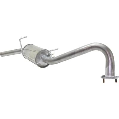 Rareelectrical - New Stainless Steel Muffler Compatible With Honda Civic Value Package 4 Cyl 1.7L Civic Si 4 Cyl 1.7L - Image 4