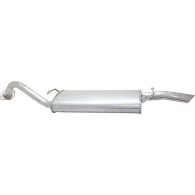 Rareelectrical - Aluminized Steel Muffler Compatible With Toyota Corolla S 4 Cyl 1.8L 2009-2013 By 174300T060 - Image 5
