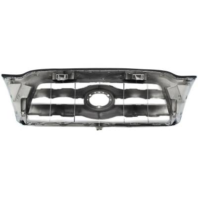 Rareelectrical - New Chrome Grille Assembly Compatible With Toyota Tacoma Base 6 Cyl 4.0L Tacoma X-Runner 6 Cyl 4.0L - Image 5