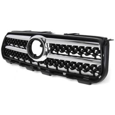 Rareelectrical - New Black Grille Assembly Compatible With Toyota Rav4 Limited 6 Cyl 3.5L Rav4 Limited 4 Cyl 2.4L - Image 2
