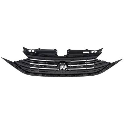 Rareelectrical - New Textured Black Grille Assembly Compatible With Volkswagen Jetta Sport 4 Cyl 1.5L Jetta - Image 5