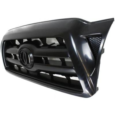 Rareelectrical - New Paintable Grille Assembly Compatible With Toyota Tacoma Base 6 Cyl 4.0L Tacoma Pre Runner 4 Cyl - Image 2
